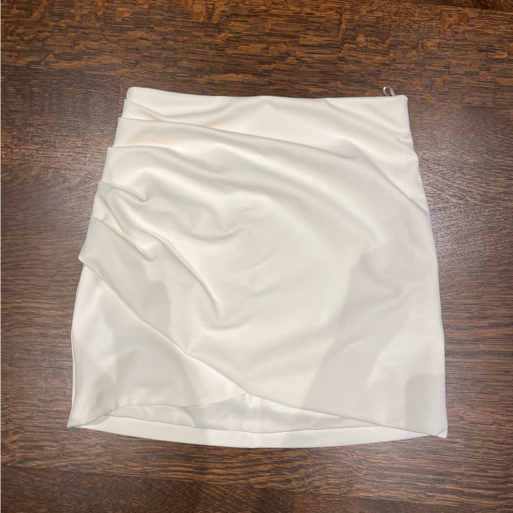 White Mini Skirt